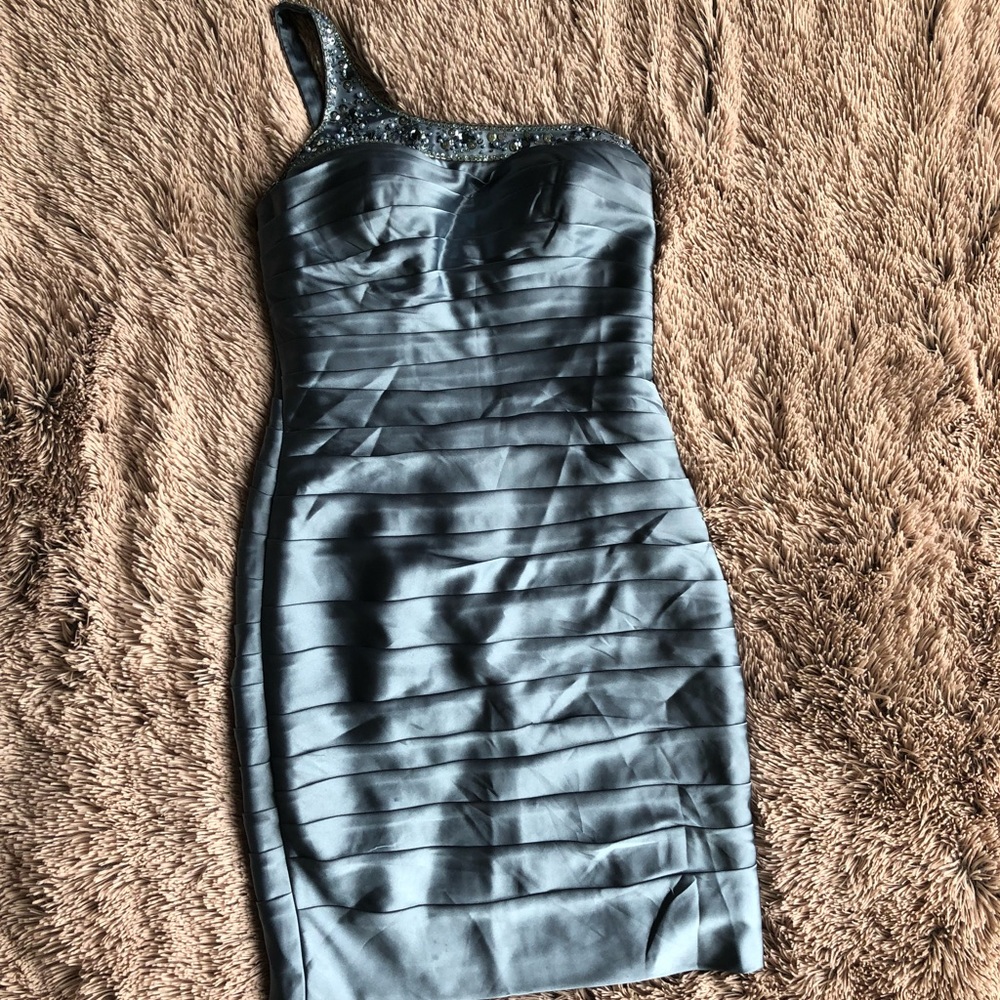 Adrianna Papell One Shoulder Dress